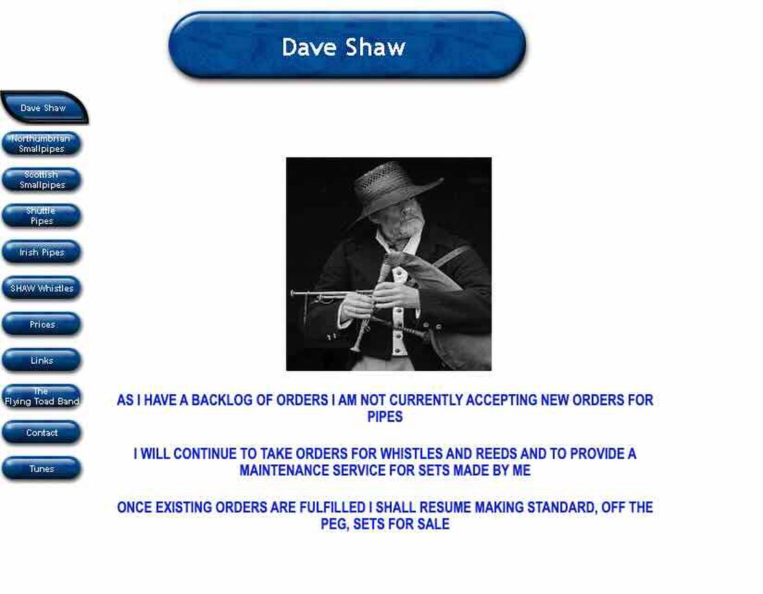 david shaw bagpipes