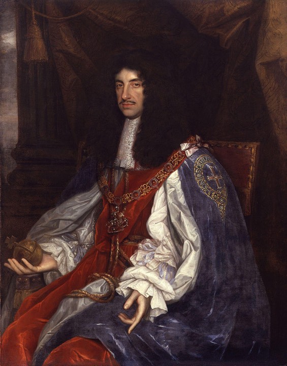 Charles II proclaimed king in Edinburgh but not in England