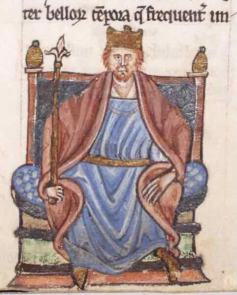 King Henry II of England, born