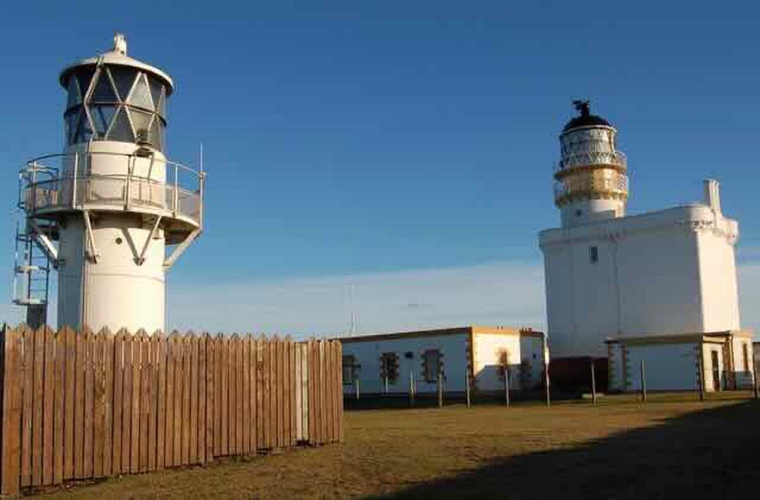 First lighthouse in Scotland opened at Kinnaird Head, Fraserburgh