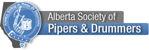 Alberta Society of Pipers and Drummers logo