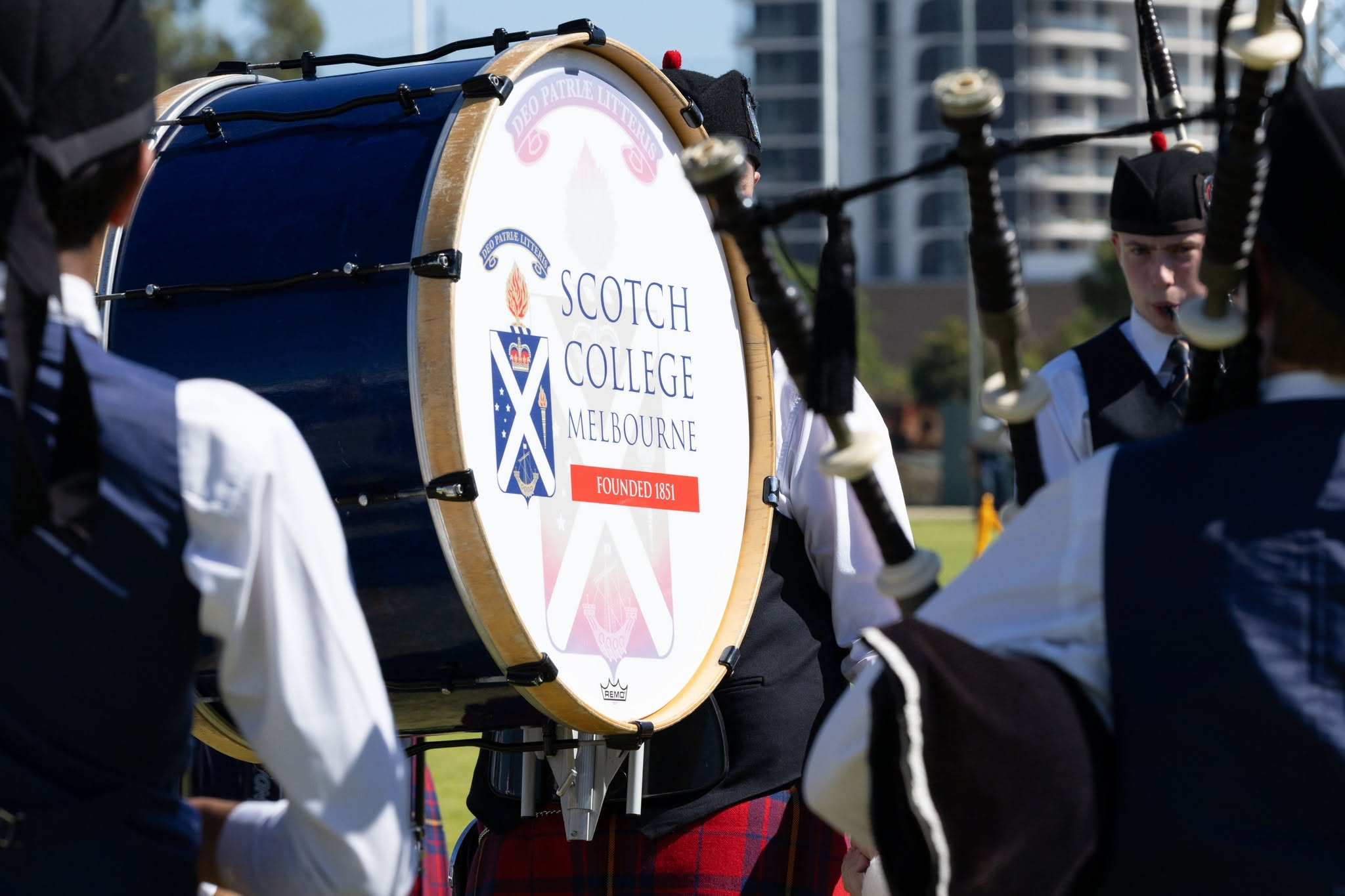 Scotch College Pipe Band – Australia