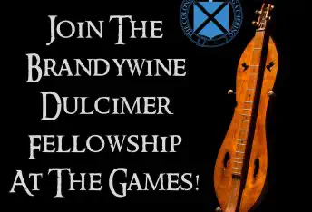 Brandywine Dulcimer Fellowship promotional artwork for the Games