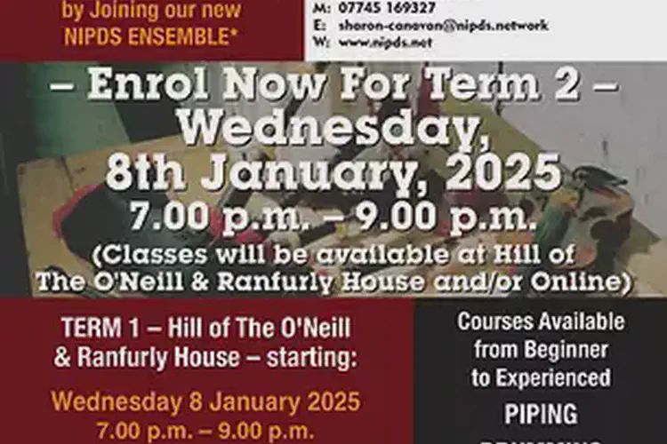 No. Ireland Piping & Drumming School - O'Neill & Runfurly House