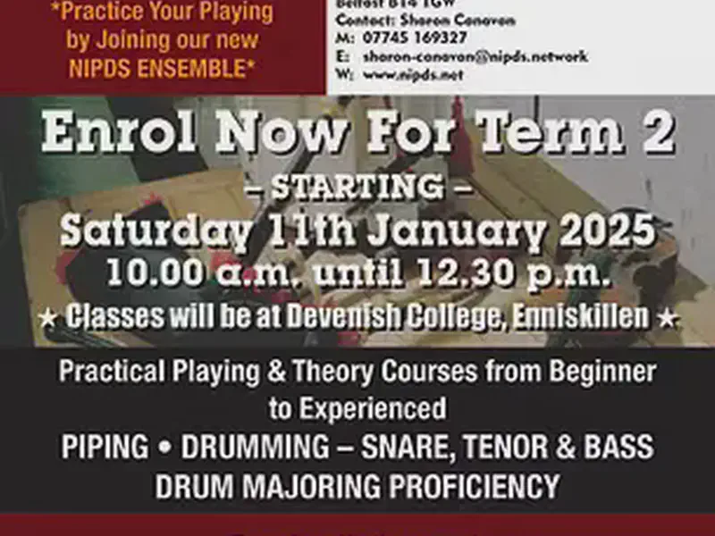 No. Ireland Piping & Drumming School - Devenish College Campus