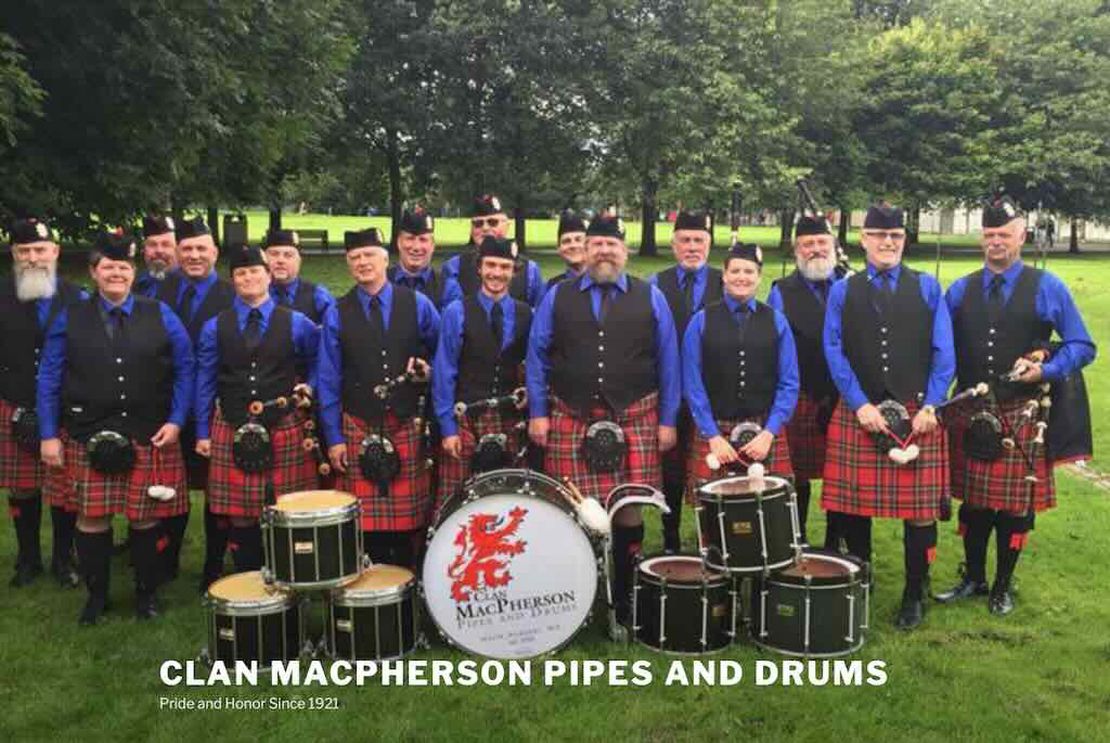 clan macpherson pipes and drums