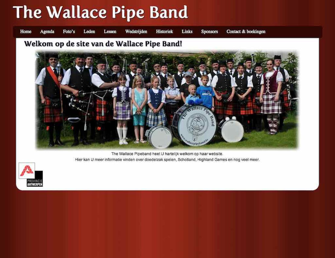 the wallace pipeband
