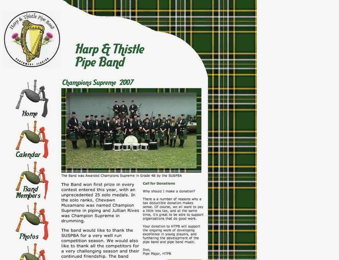 harp and thistle pipe band