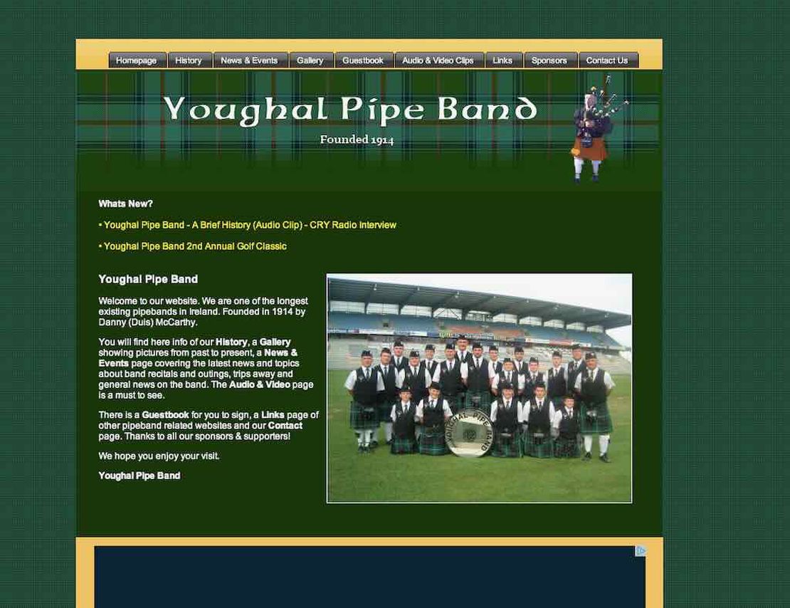 youghal pipe band