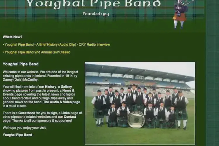 youghal pipe band