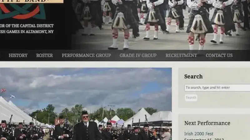 schenectady pipe band