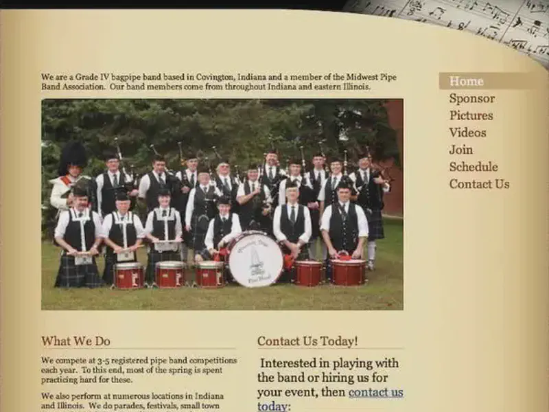pipes and drums of the fountain trust