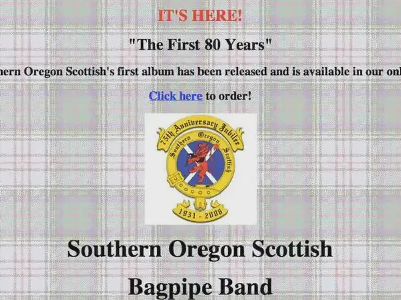 southern oregon scottish bagpipe band