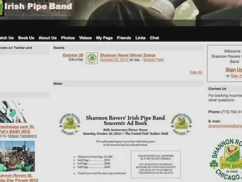 shannon rovers pipe band