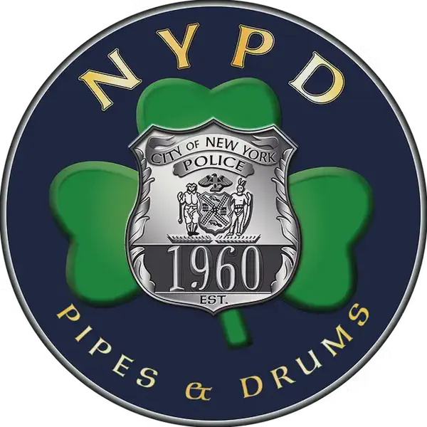 NYCPD emerald society pipes and drums
