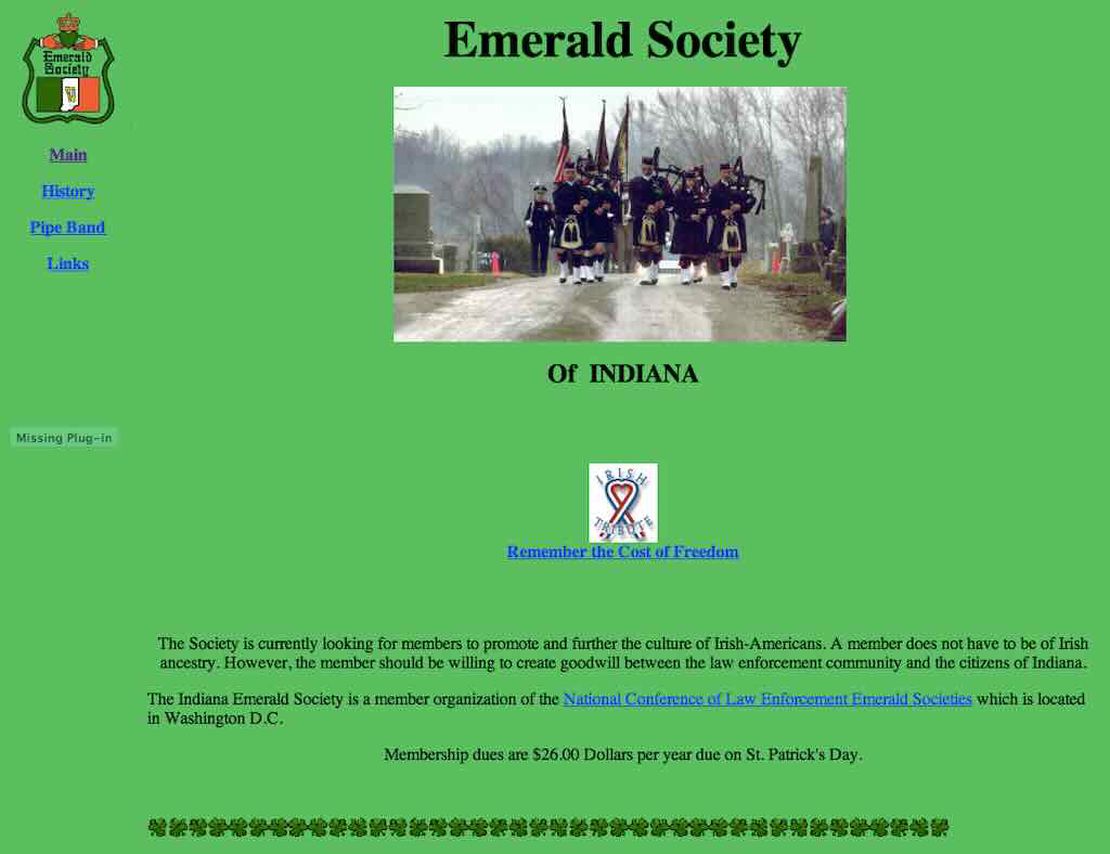 indiana emerald society police pipe band