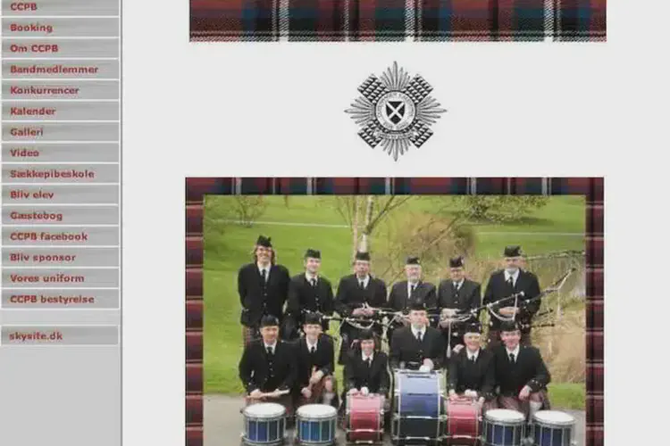 copenhagen caledonia pipe band