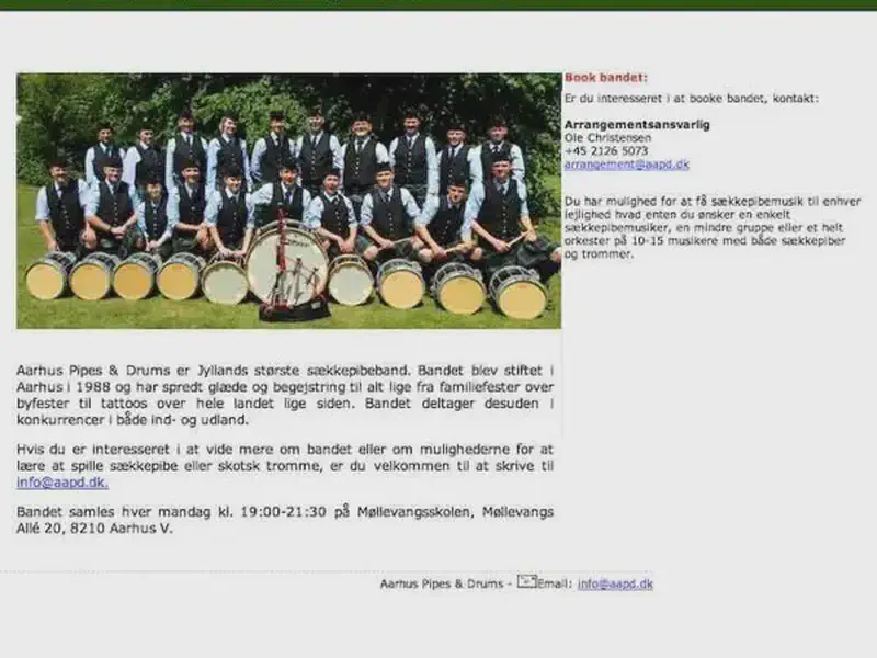 aarhus pipes and drums