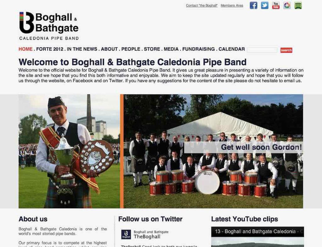 boghall and bathgate caledonia pipe band