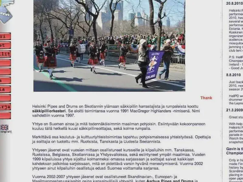 helsinki pipes and drums