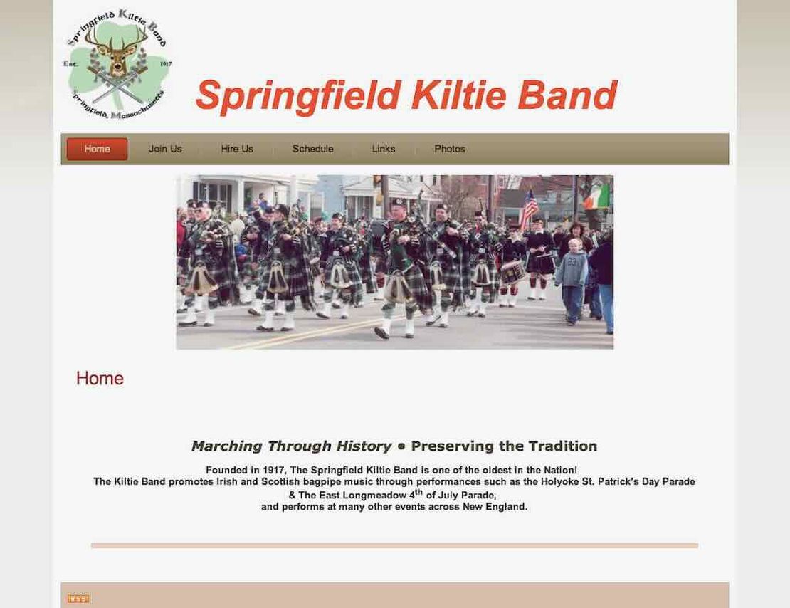 springfield kiltie band