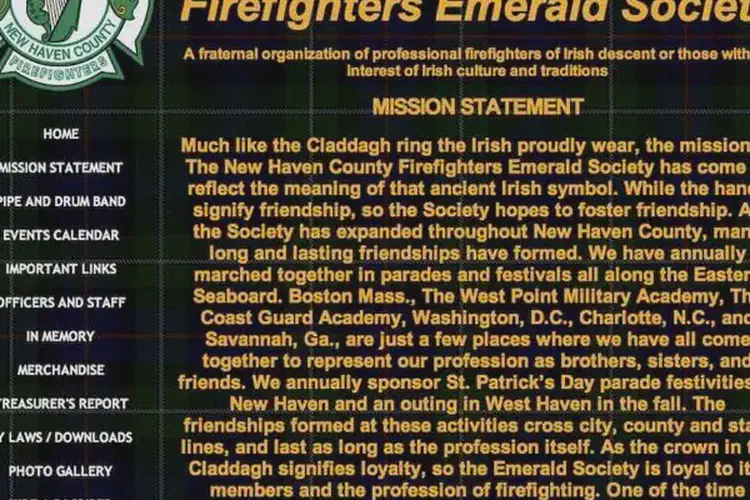 new haven county firefighters emerald society