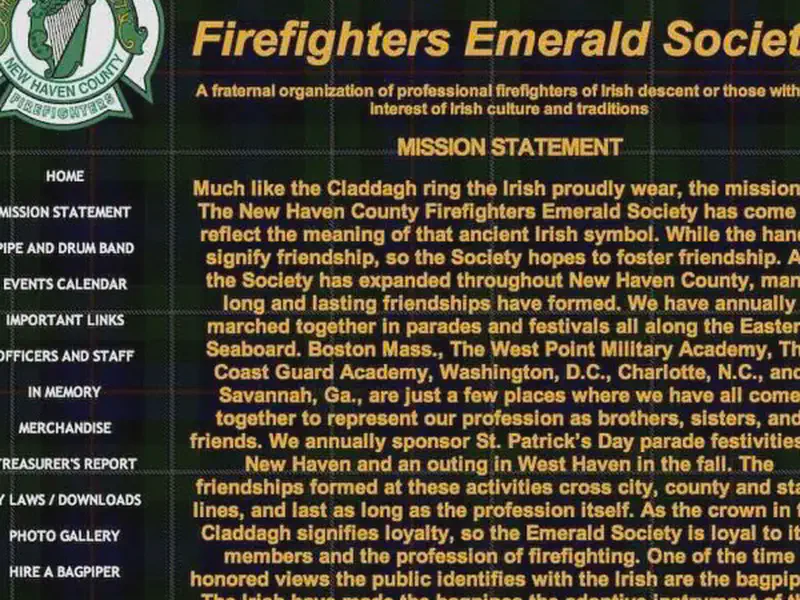 new haven county firefighters emerald society