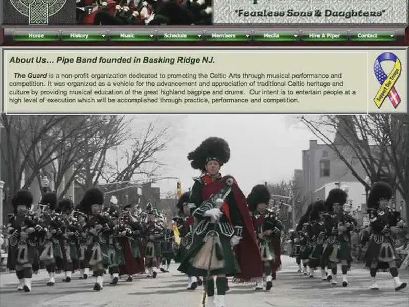 guard pipes and drums