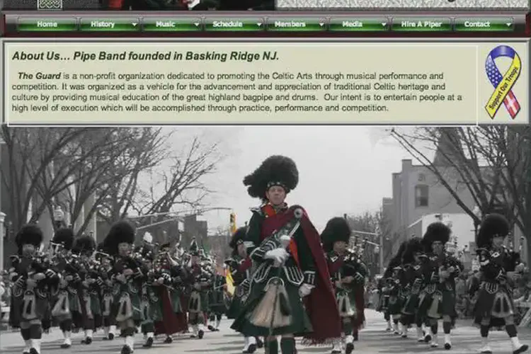 guard pipes and drums