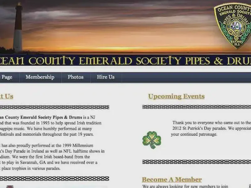 ocean county emerald society pipes and drums