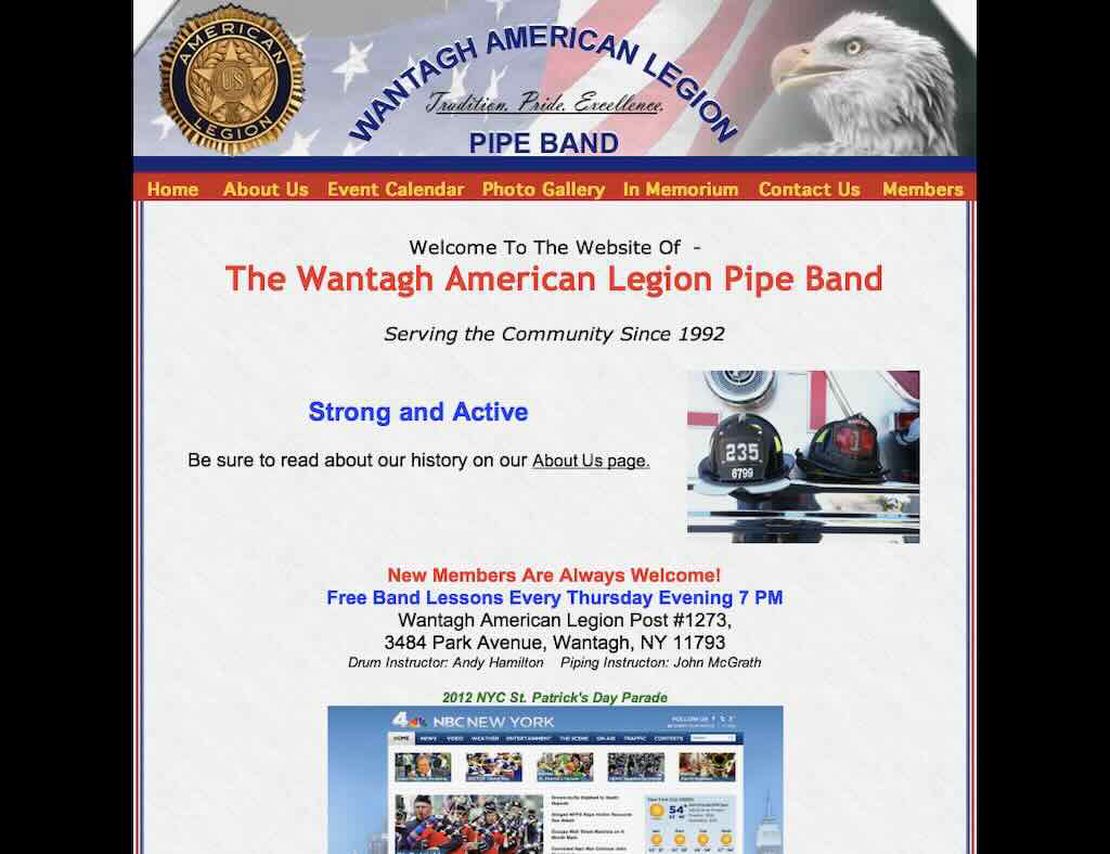wantagh american legion pipe band