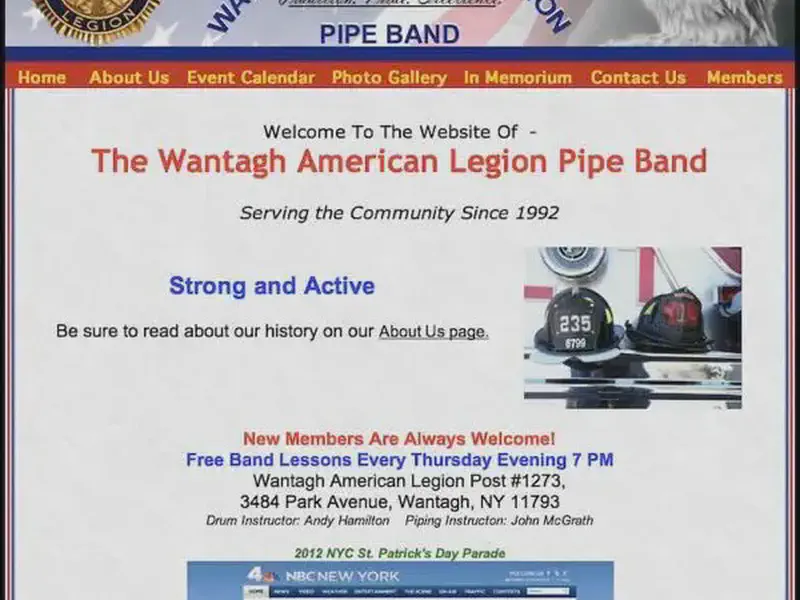 wantagh american legion pipe band