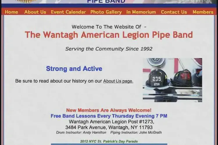 wantagh american legion pipe band