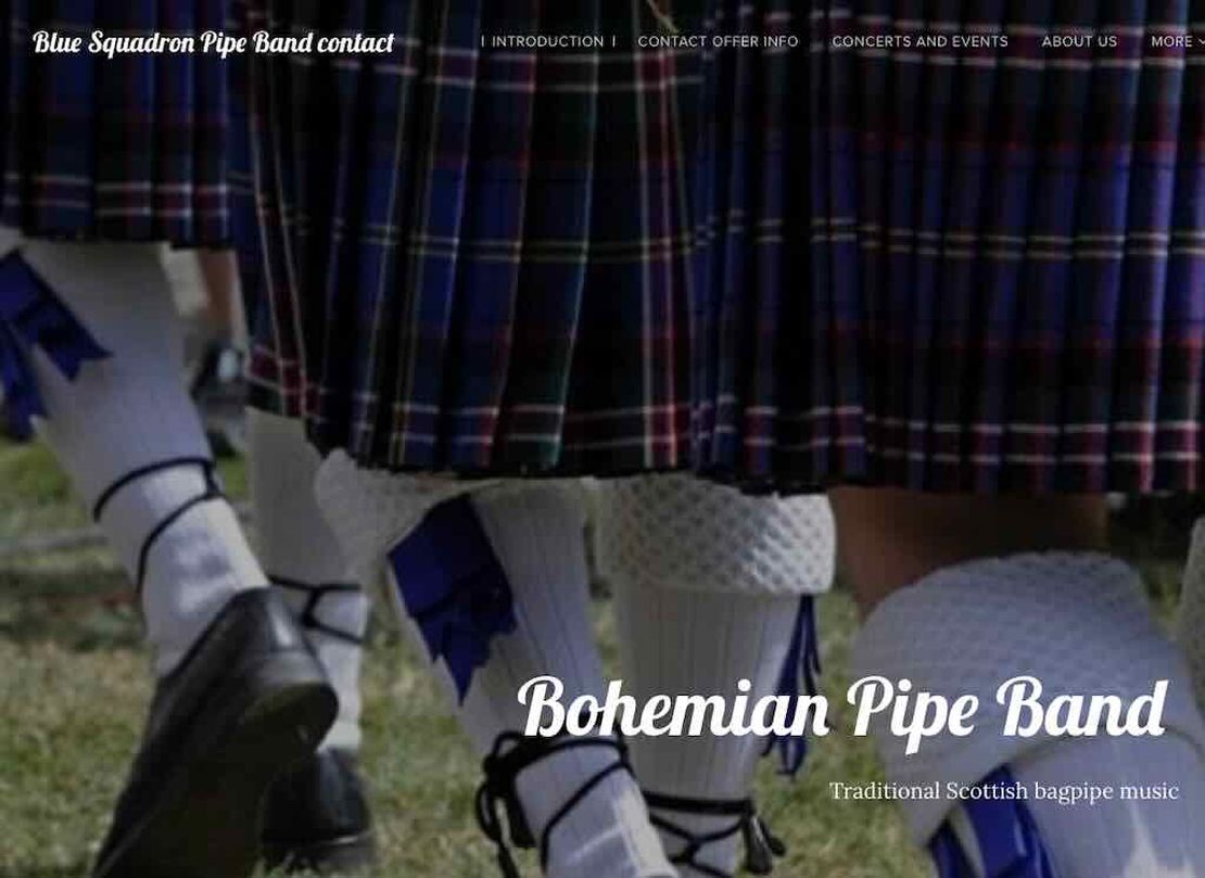 1st bohemian highland pipers
