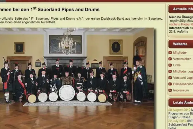 1st sauerland pipes and drums