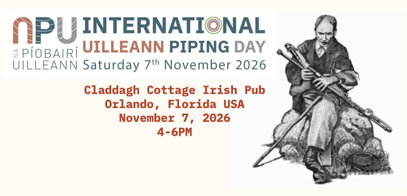 International Uilleann Piping Day — Orlando 2026