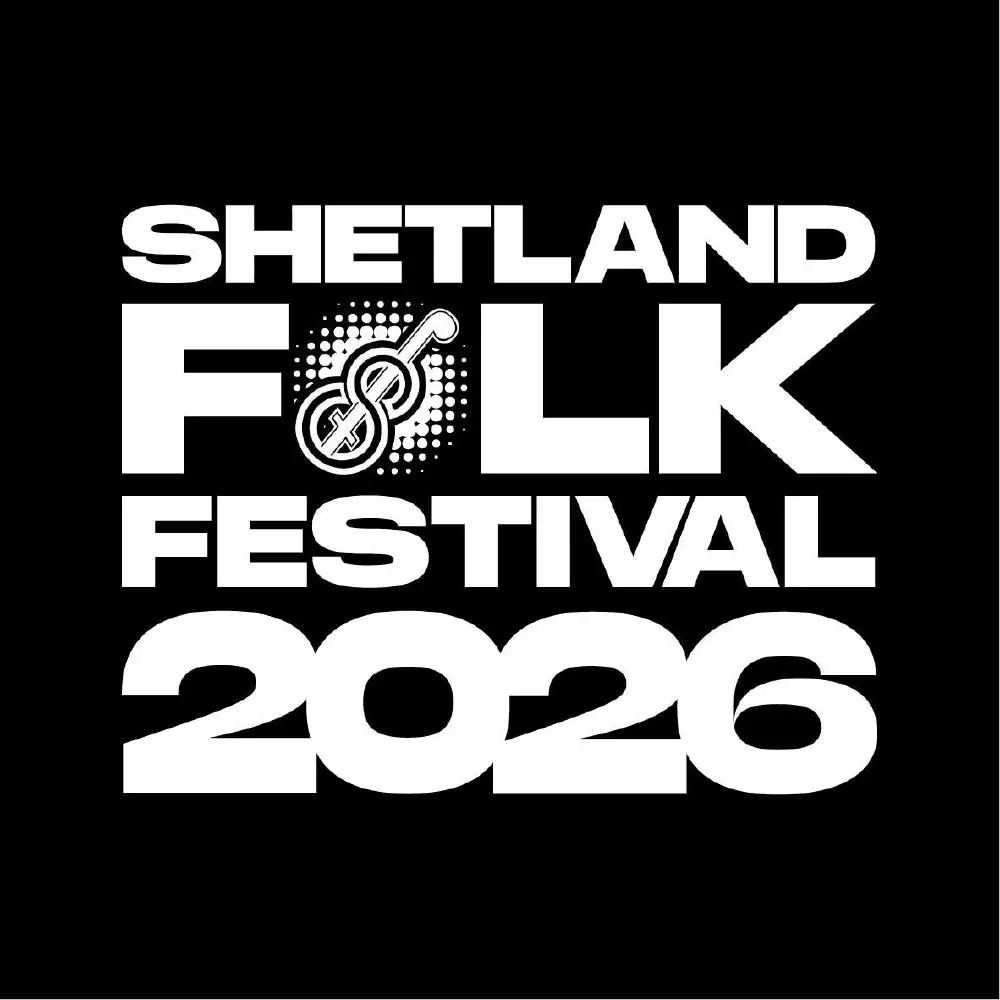 Shetland Folk Festival artwork labelled 2026