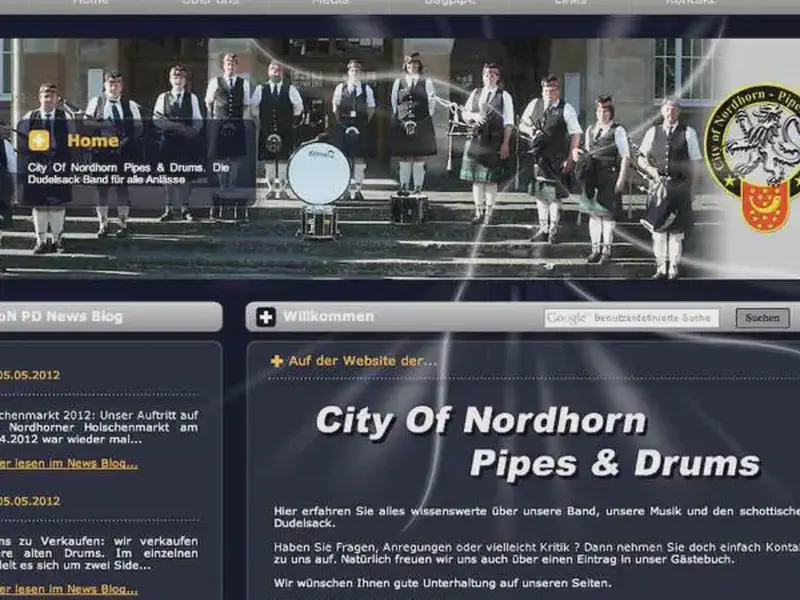 city of nordhorn pipes and drums