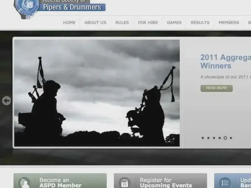 alberta society pipers and drummers