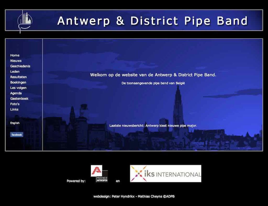 antwerp and district pipe band