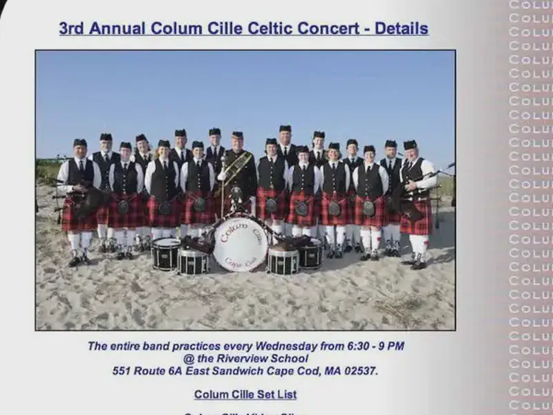 colum cille pipes and drums
