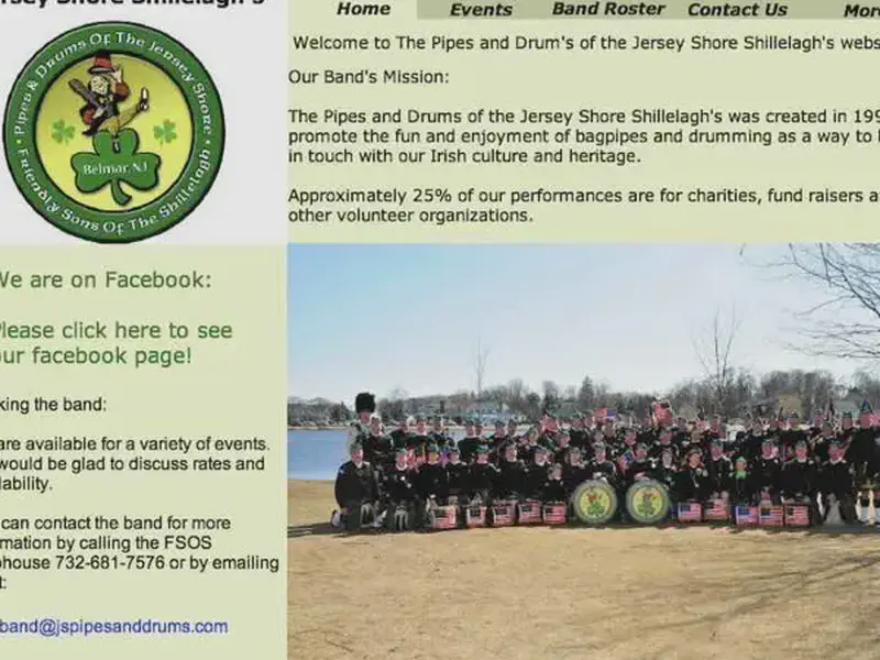 pipes and drums of the jersey shore shillelaghs