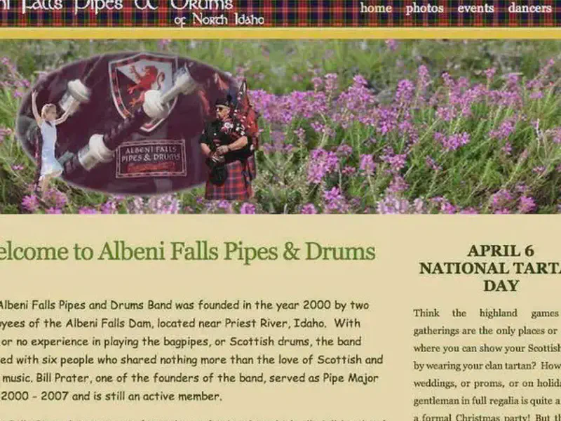 albeni falls pipes and drums band
