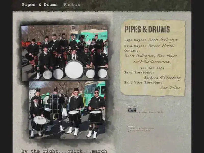 cold spring fire department pipes and drums