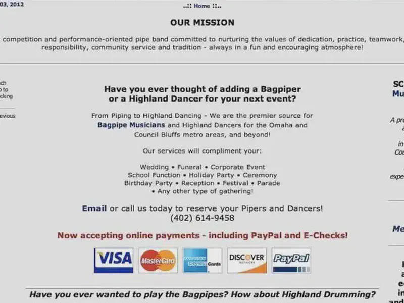 strathdon caledonia pipe band