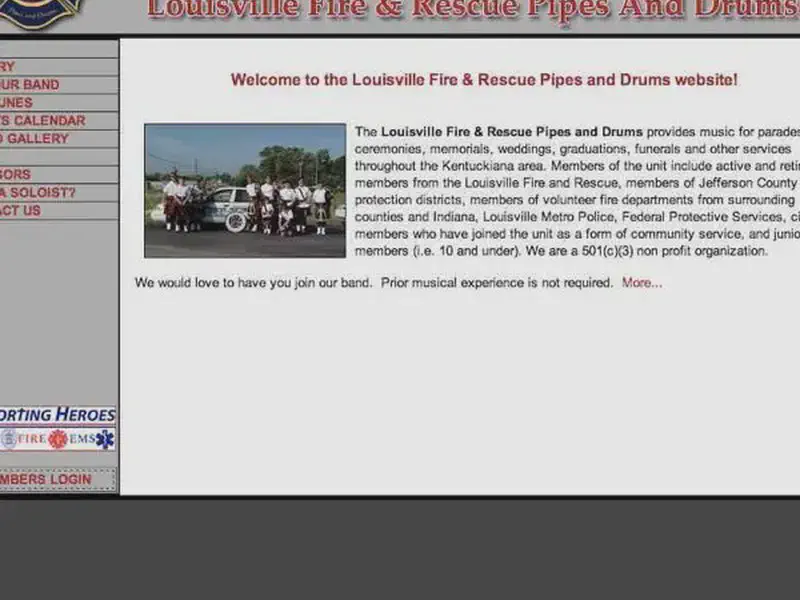 louisville fire and rescue pipes & drums