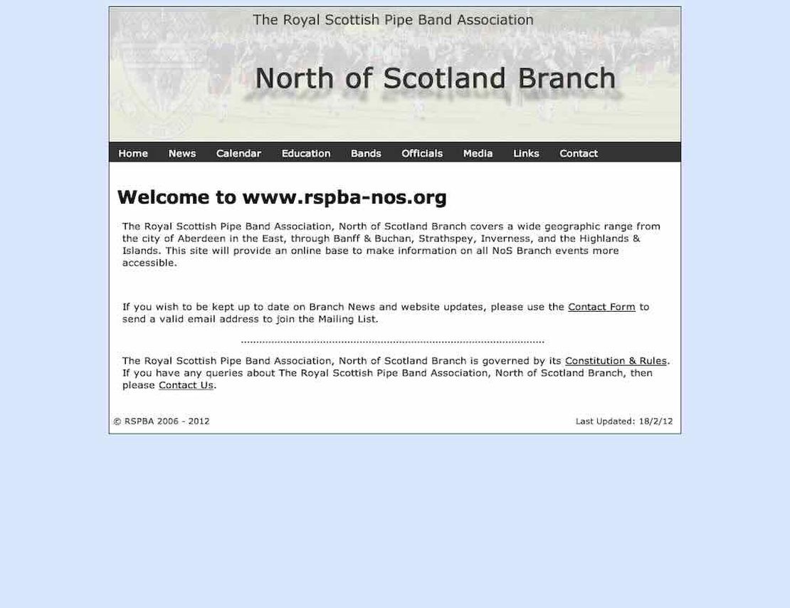 RSPBA - north of scotland branch