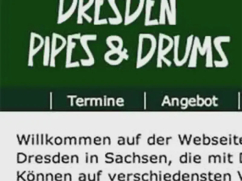 dresden pipes and drums