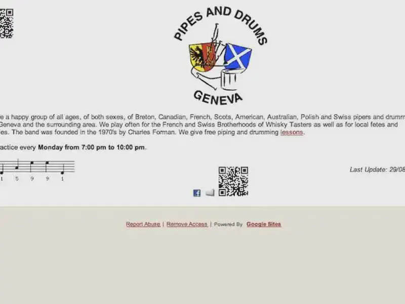 pipes and drums of geneva