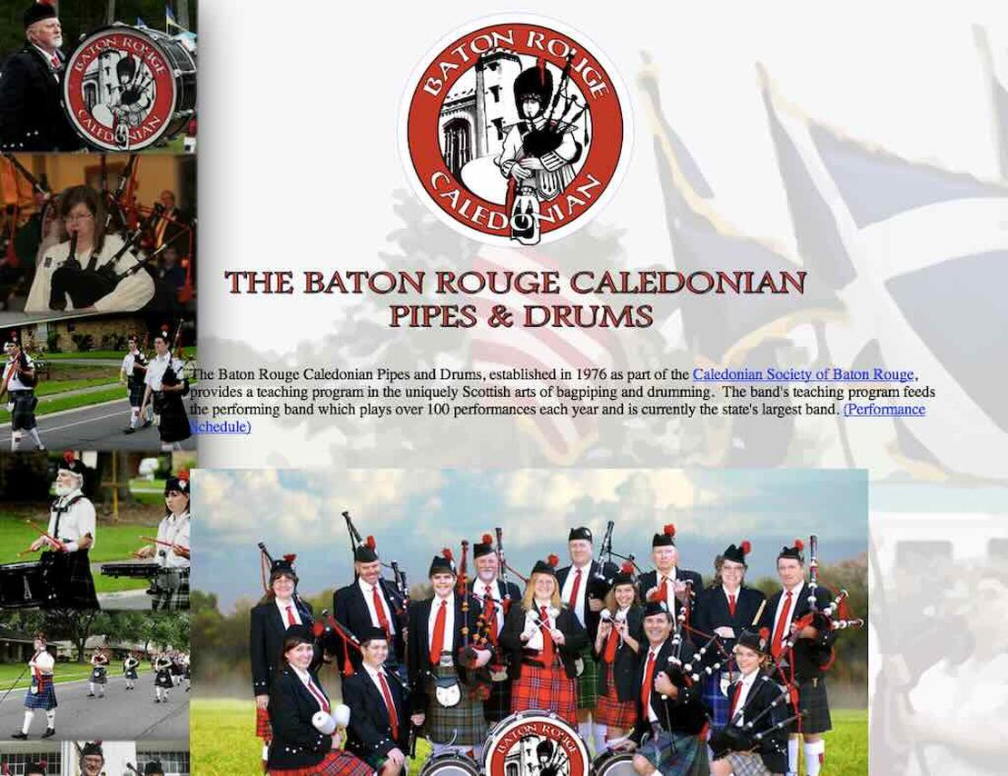 baton rouge caledonian pipes & drums